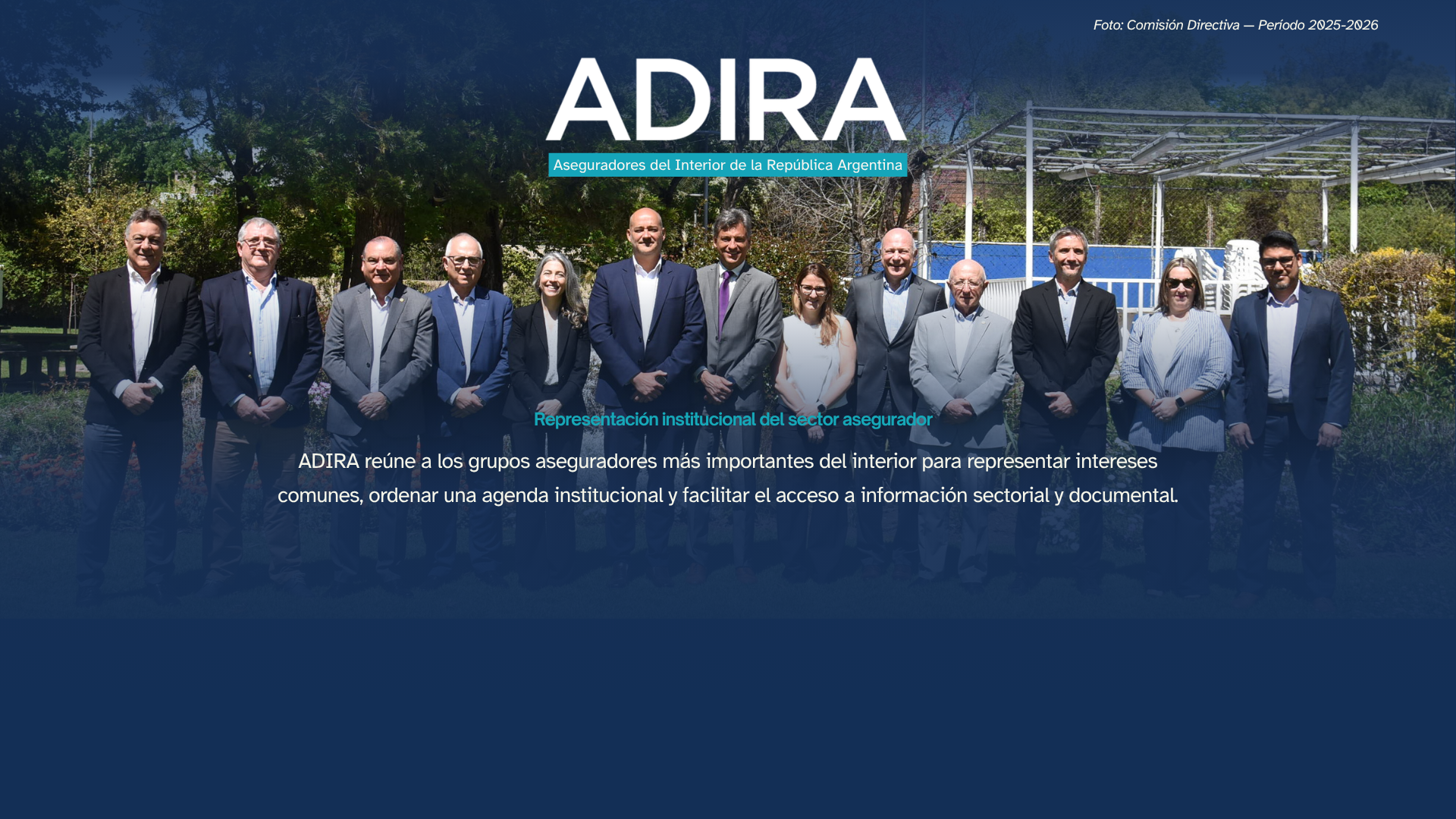 Comisión Directiva de ADIRA — Período 2025-2026